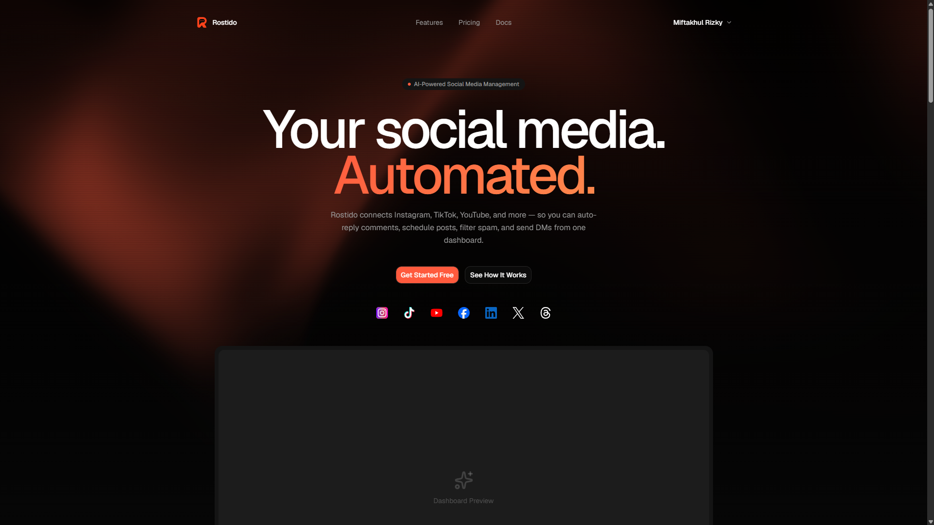 Rostido project preview